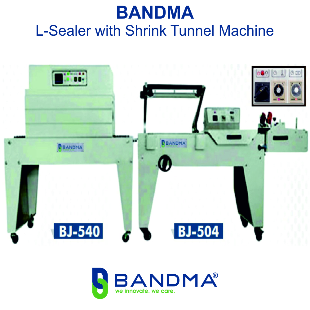 Shrink Tunnel + L-Sealer (Pneumatic) (BJ-540&504)